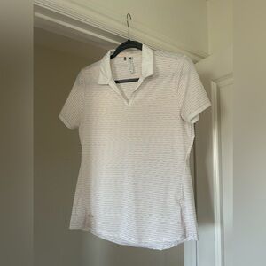 Women adidas golf polo medium